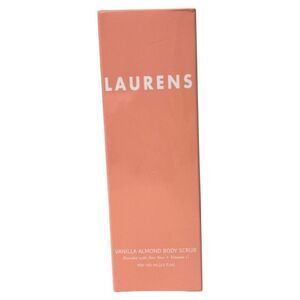 Skincare by Laurens Vanilla Almond Body‎ Scrub 100ml 3.5oz SEALED